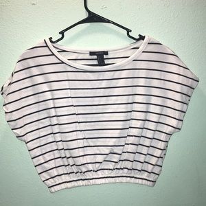 Striped crop top